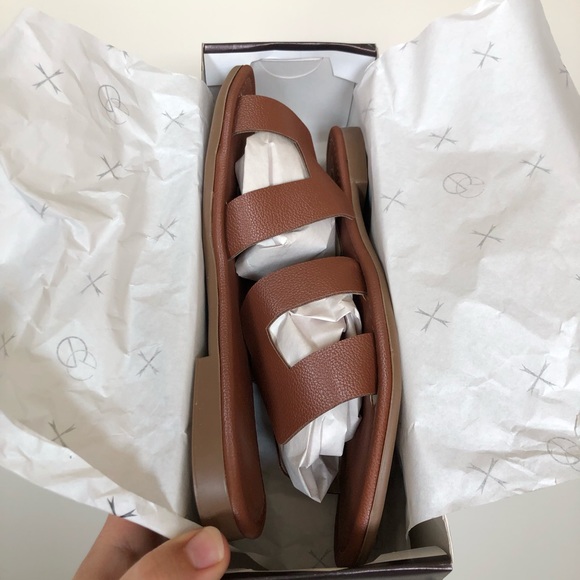 Brown Leather Sandals - Picture 3 of 4